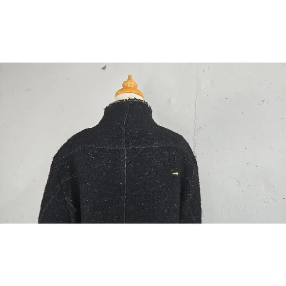 Transit Par Such Coat Jute Wool Avant Garde size M - Picture 6 of 11
